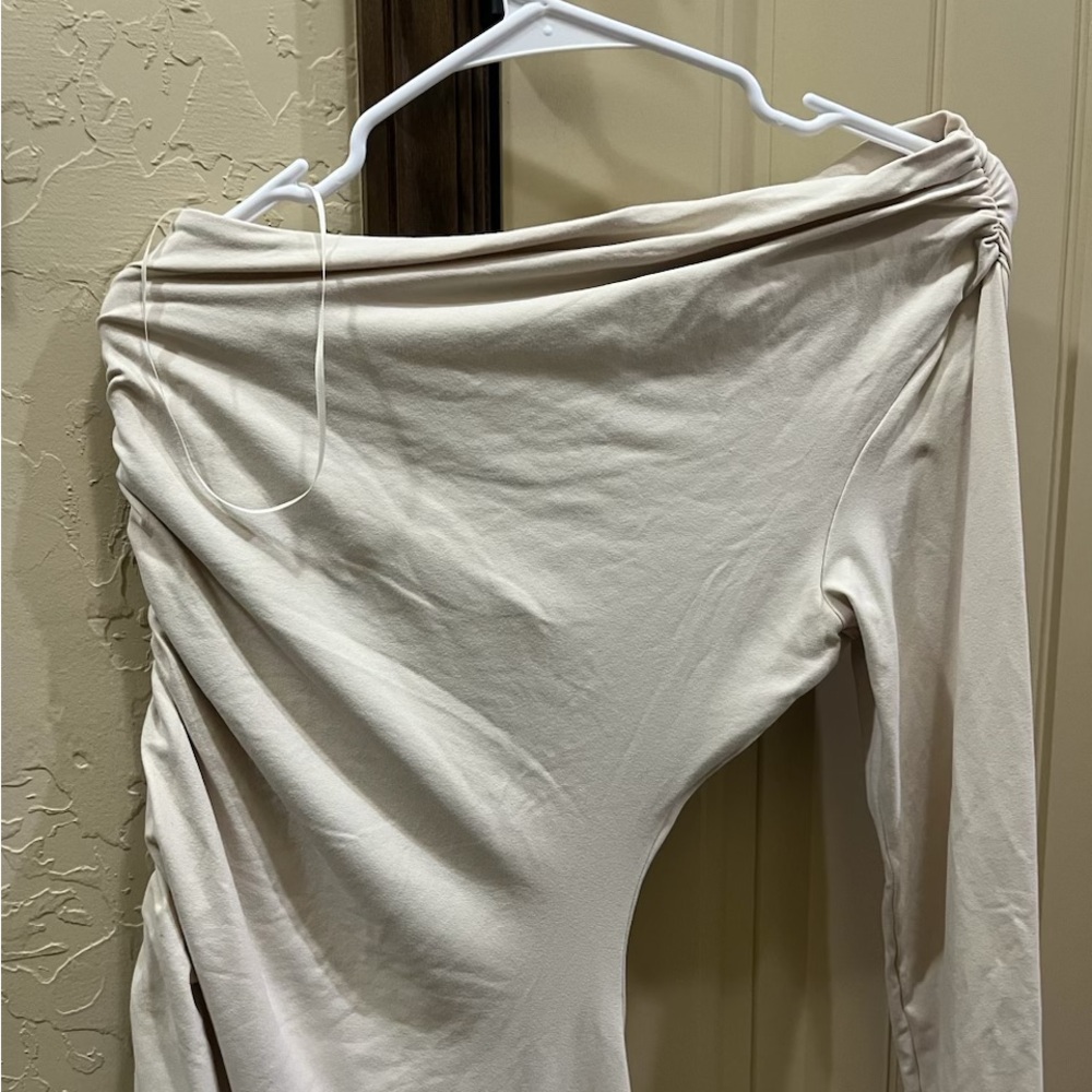 Susana Monaco one long sleeve mini dress NWT size M